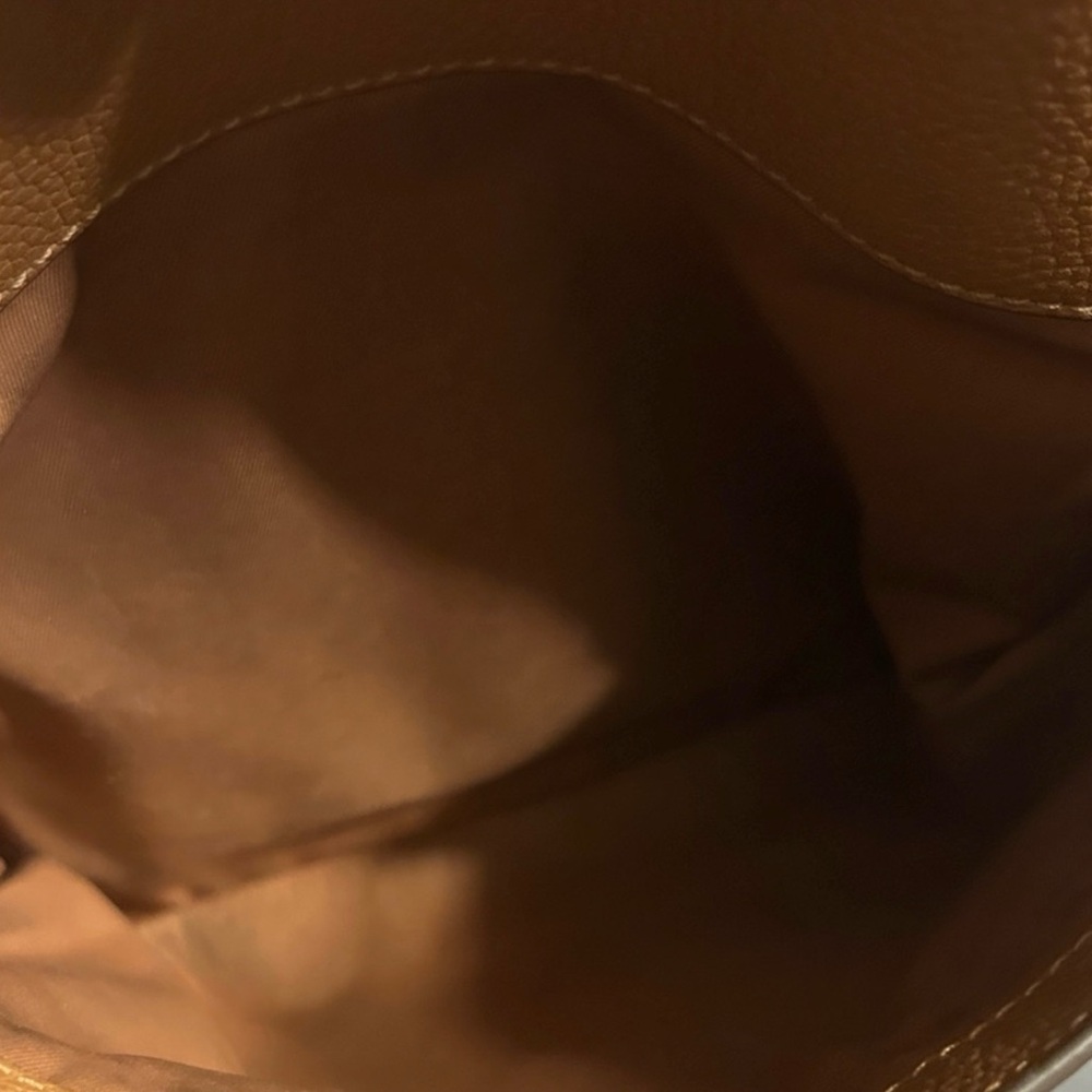 Tory Burch Brown Leather Shoulder Bag - Picture 4 of 6